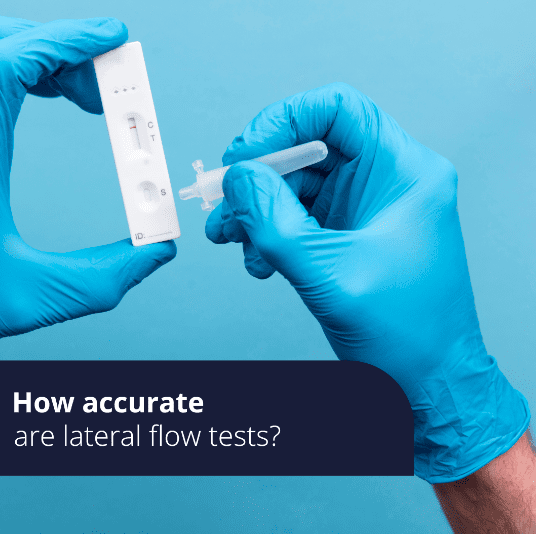 How accurate are lateral flow tests?