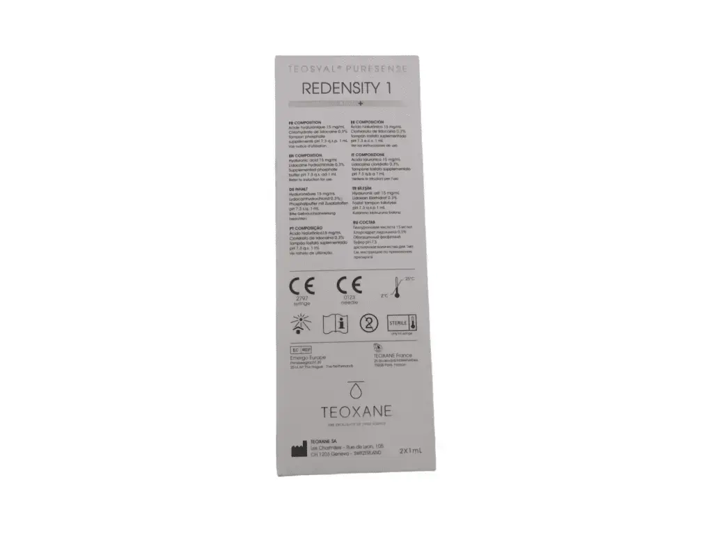 Teosyal redensity 1 with Lido (2 x 1 ml) - Image 3