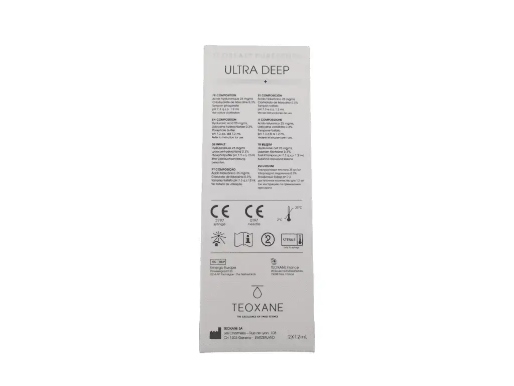 Teosyal Puresense Ultra Deep Lido (2 x 1.2ml) Inj. - Image 4
