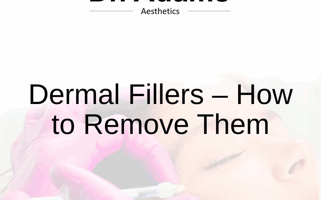 Dermal fillers how to remove them