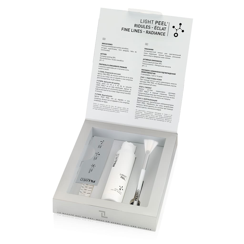 Fillmed Skin Perfusion Coffret Light Peel 100ml + Brush
