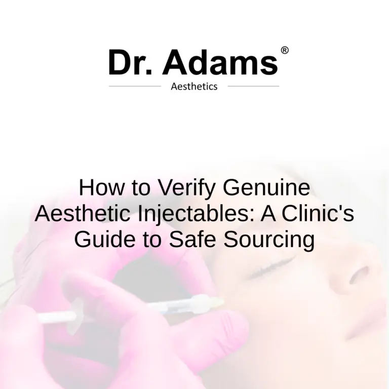 How to Verify Genuine Aesthetic Injectables: A Clinic's Guide to Safe Sourcing